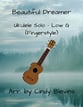 Beautiful Dreamer Guitar and Fretted sheet music cover